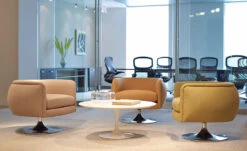 D'urso Swivel Lounge -Chair Sales swivel lounge seating knoll 6