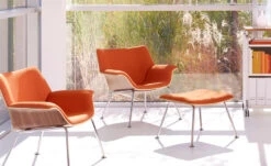 Swoop Plywood Ottoman -Chair Sales swoop plywood ottoman brain kane herman millerp 3