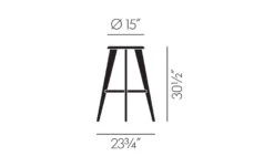 Vitra Prouvé Tabouret Haut Stool -Chair Sales tabouret haut stool jean prouve vitra 4