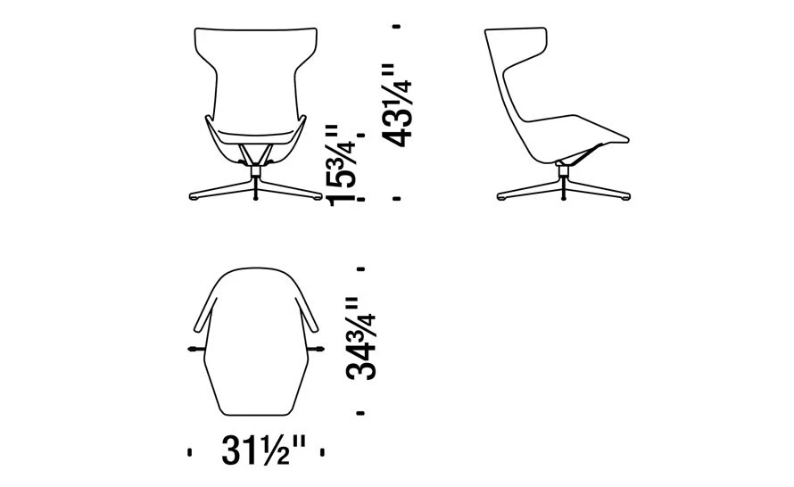 Take A Line For A Walk Swivel Armchair 11 Take A Line For A Walk Swivel Armchair - Image 9