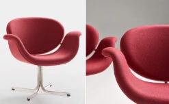 Pierre Paulin Tulip Midi Chair With Cross Base -Chair Sales tulip midi chair f549 cross base pierre paulin artifort 3
