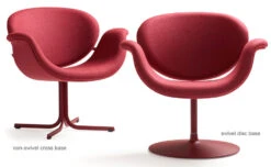 Pierre Paulin Tulip Midi Chair With Cross Base -Chair Sales tulip midi chair f549 cross base pierre paulin artifort 5