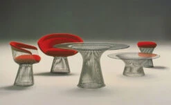 Platner Gold Plated Stool 13 Platner Gold Plated Stool -Chair Sales warren platner gold stool knoll 700a800698