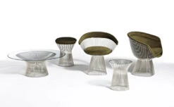 Platner Gold Plated Stool 12 Platner Gold Plated Stool -Chair Sales warren platner gold stool knoll d198ae1e1e