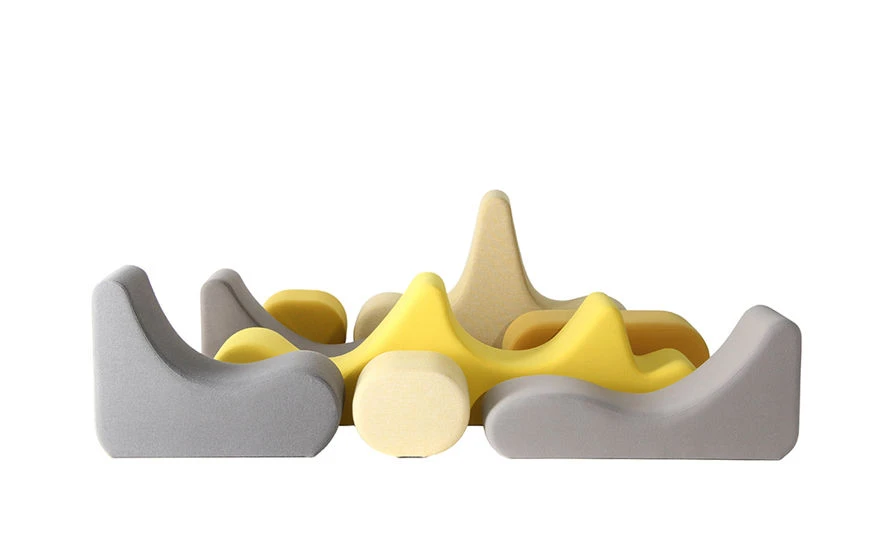 Verpan Panton Welle 5 Low Lounge Seating 4 Verpan Panton Welle 5 Low Lounge Seating - Image 2