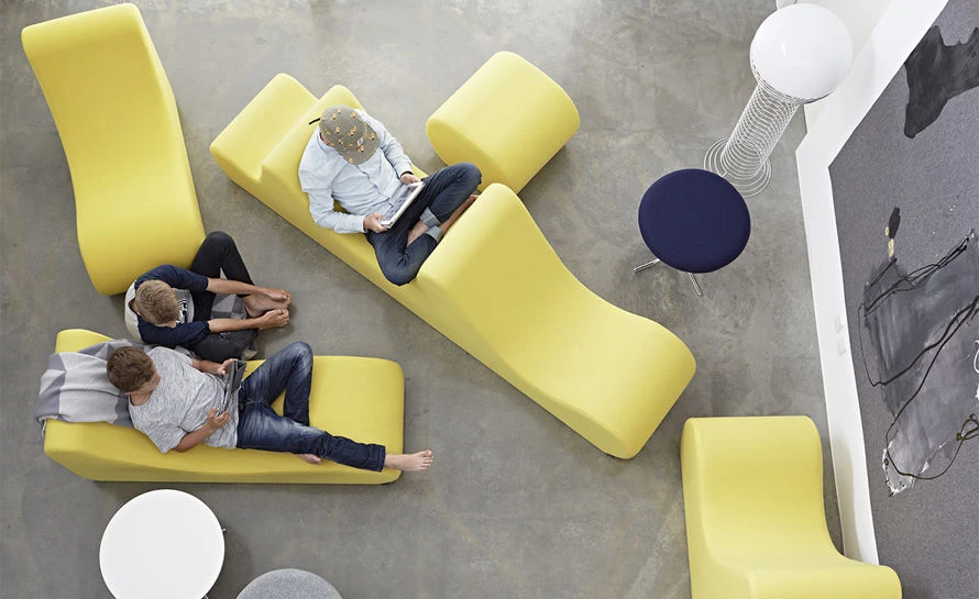 Verpan Panton Welle 5 Low Lounge Seating 6 Verpan Panton Welle 5 Low Lounge Seating - Image 4